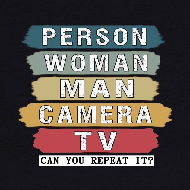 person woman man camera tv by BuzzTeeStore